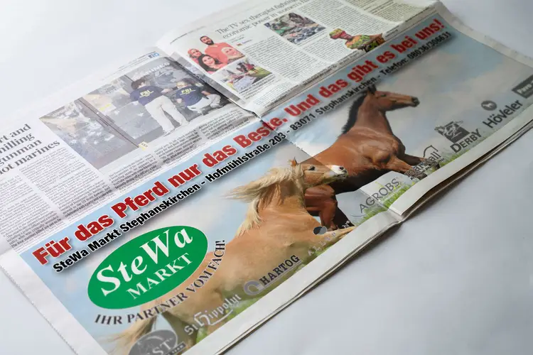 SteWa Markt Stephanskirchen Grafikdesign Werbeanzeige