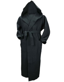 Robezz® Waffle Bathrobe With Hood (Hover)
