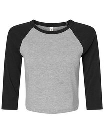 Women´s Micro Rib 3/4 Raglan Baby Tee (Hover)