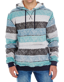 Printed Striped Marl Pullover (Hover)