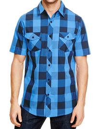 Buffalo Plaid Woven Shirt (Hover)