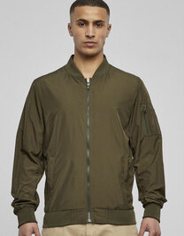Nylon Bomber Jacket