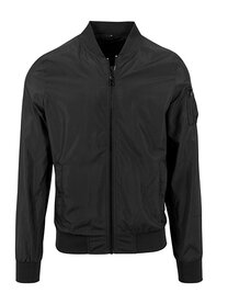 Nylon Bomber Jacket (Hover)