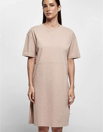 Ladies´ Organic Oversized Slit Tee Dress