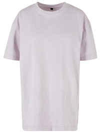 Ladies Oversized Acid Wash Tee (Hover)