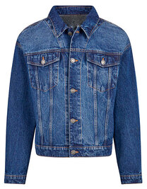 Heavy Ounce Boxy Denim Jacket (Hover)
