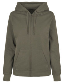 Ladies Basic Zip Hoody