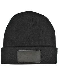Strickmütze mit Patch (Hover)
