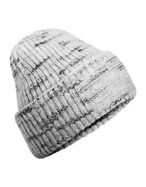 Chunky Knitted Patch Beanie (Hover)