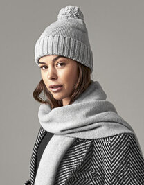 Knitted Scarf and Beanie Gift Set