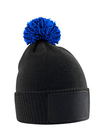 Kids Snowstar Patch Beanie (Hover)