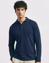 Men´s Heavy Polo Long Sleeve