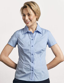 Women´s Poplin Shirt Short Sleeve