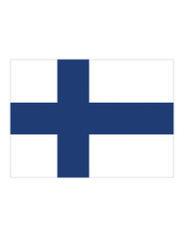 Fahne Finnland (Hover)