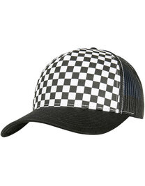 Checkerboard Retro Trucker