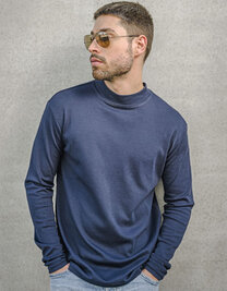 Men´s Premium Highneck Longsleeve Tees