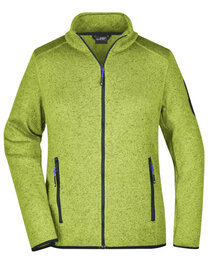 Ladies´ Knitted Fleece Jacket