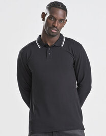 Long Sleeve Tipped 100 Polo