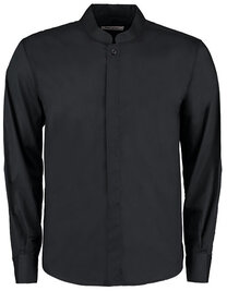 Men´s Tailored Fit Mandarin Collar Shirt Long Sleeve (Hover)