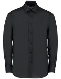 Men´s Tailored Fit Business Poplin Shirt Long Sleeve (Hover)