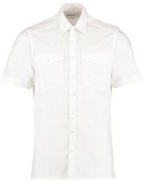 Men´s Tailored Fit Pilot Shirt Short Sleeve (Hover)