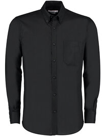Men`s Slim Fit Workwear Oxford Shirt Long Sleeve (Hover)