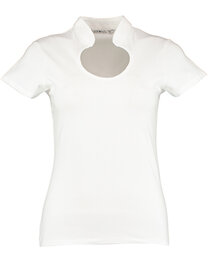 Women`s Regular Fit Keyhole Neck Top (Hover)