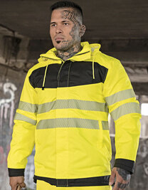 EOS Hi-Vis Workwear Parka With Printing Area