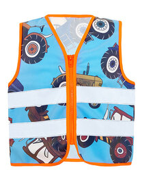 Children´s Safety Vest Action Working Heroes CO² Neutral (Hover)