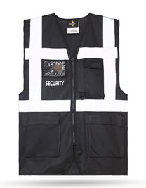 “SECURITY” Mesh Multifunctional Safety Vest “Tampa” (Hover)