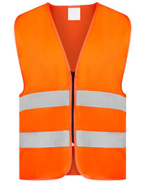 Hi-Vis Safety Vest Cologne With Front Zipper (Hover)