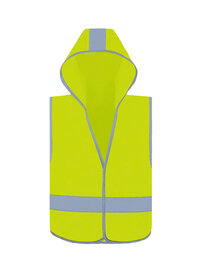Kids´ Hooded Hi-Vis Safety Vest Odense (Hover)
