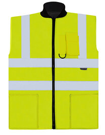 Hi-Vis Reversible Safety Bodywarmer Ural 2-in-1 (Hover)