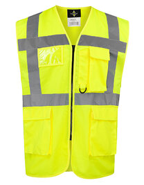 CO² Neutral Multifunctional Executive Safety Vest Hamburg (Hover)