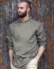 Kochjacke Jeans-Style