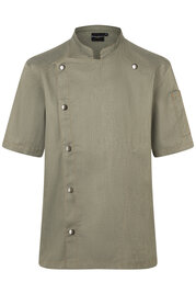 Kurzarm Kochjacke Jeans-Style (Hover)