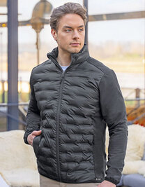 Herren Fleece-Hybrid Jacket
