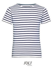Kids´ Round Neck Striped T-Shirt Miles (Hover)