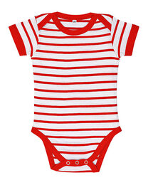 Baby Striped Bodysuit Miles (Hover)