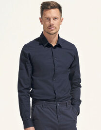 Men´s Long Sleeve Stretch Shirt Blake