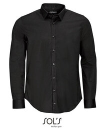 Men´s Long Sleeve Stretch Shirt Blake (Hover)