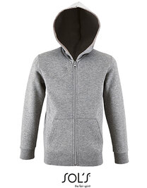 Kids´ Zip Hoodie Stone (Hover)