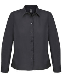 Women´s Poplin Shirt Long Sleeve Bailey (Hover)