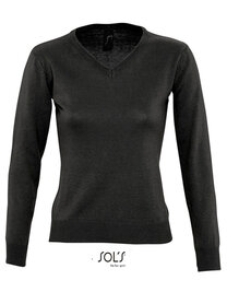 Women´s V-Neck Sweater Galaxy (Hover)