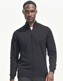 Men´s Zipped Knitted Cardigan Gordon