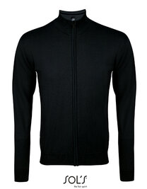 Men´s Zipped Knitted Cardigan Gordon (Hover)