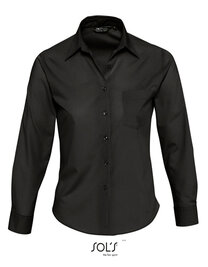 Popeline-Blouse Executive Long Sleeve (Hover)