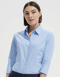 Women´s Stretch-3/4-Sleeve Blouse Effect