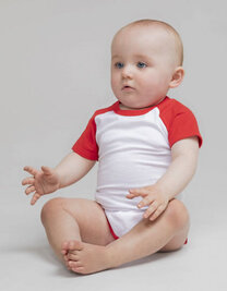 Essential Short Sleeved Baseball Bodysuit
