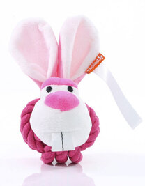 MiniFeet® Hundespielzeug Knotentier Hase